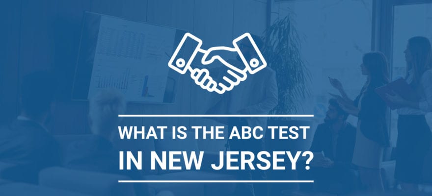 What is the ABC Test in New Jersey?