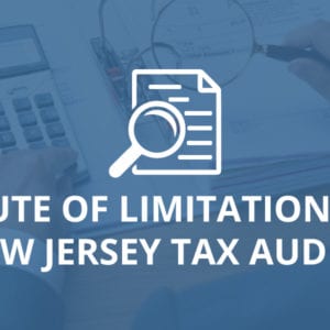New Jersey tax audits